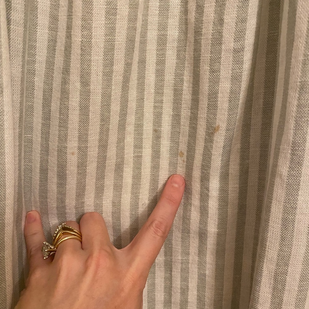 A New Day Green and White Striped Dress XS - Picture 5 of 6